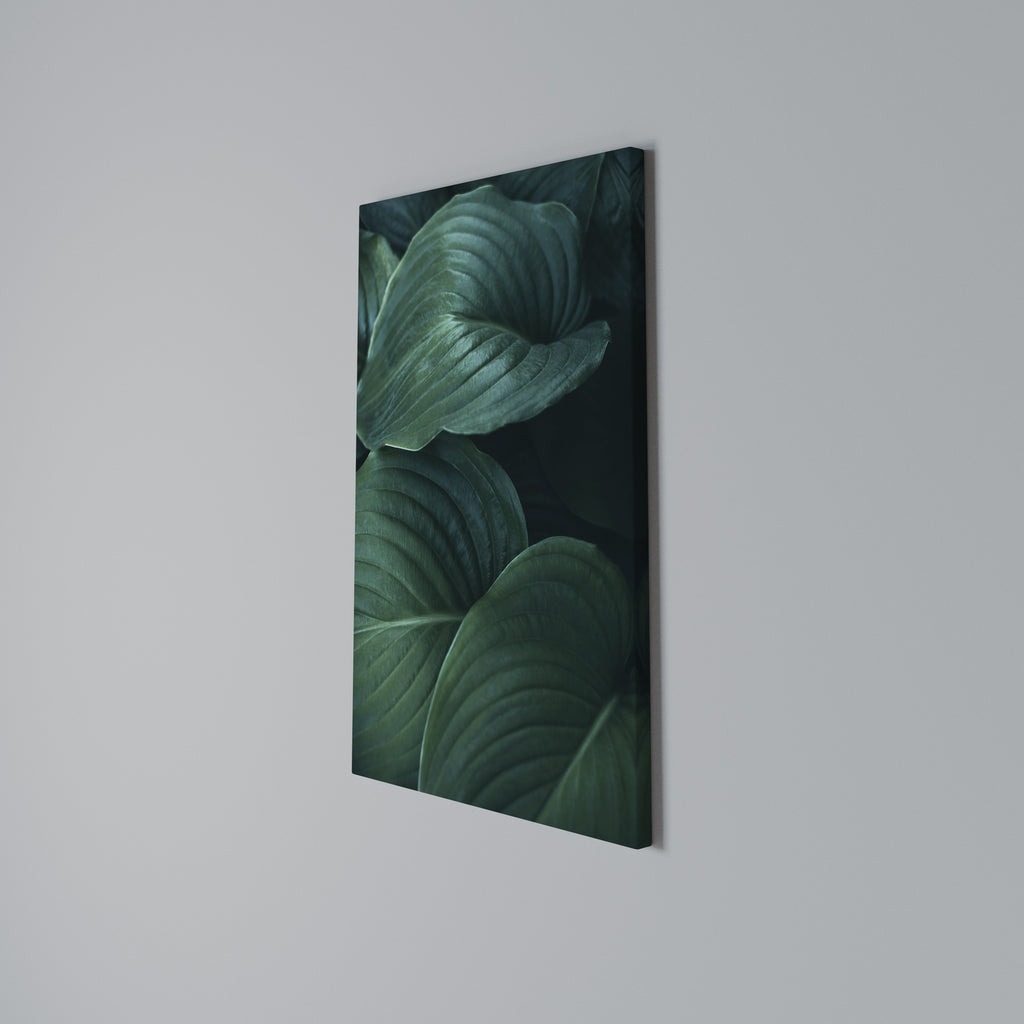 SUBTLE BOTANICAL HUES Vertical Canvas Print