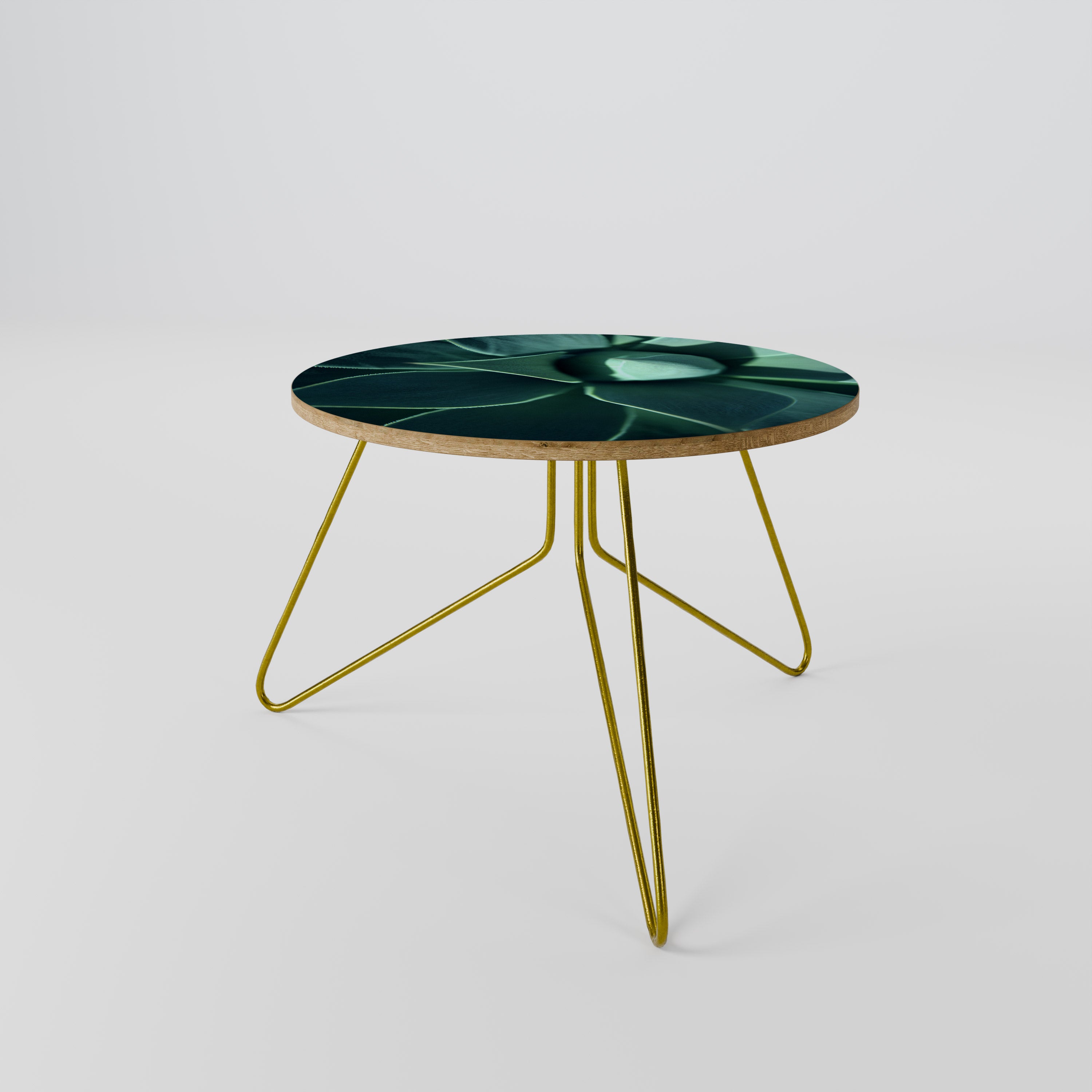 MYSTICAL GREEN WHORL Coffee Table