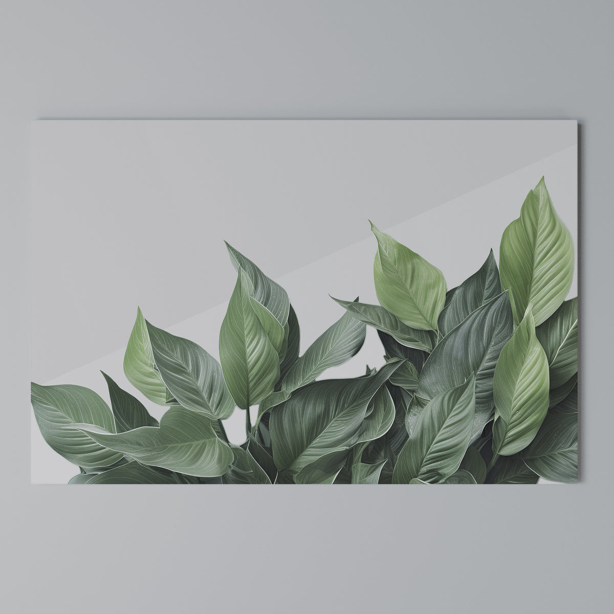 LUSH LEAFY WHIMSY Horizontal Canvas Print