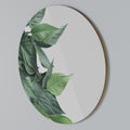 LUSH LEAFY WHIMSY Rund väggdekor