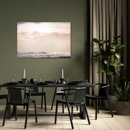 WHISPERS OF WAVE Horizontal Canvas Print