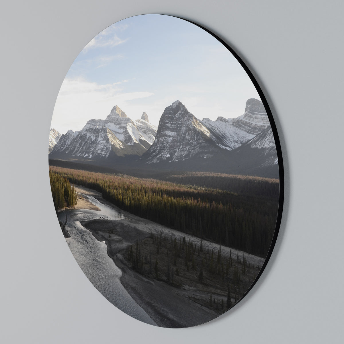 ECHOES OF NATURE'S SPLENDOR Rund väggdekor