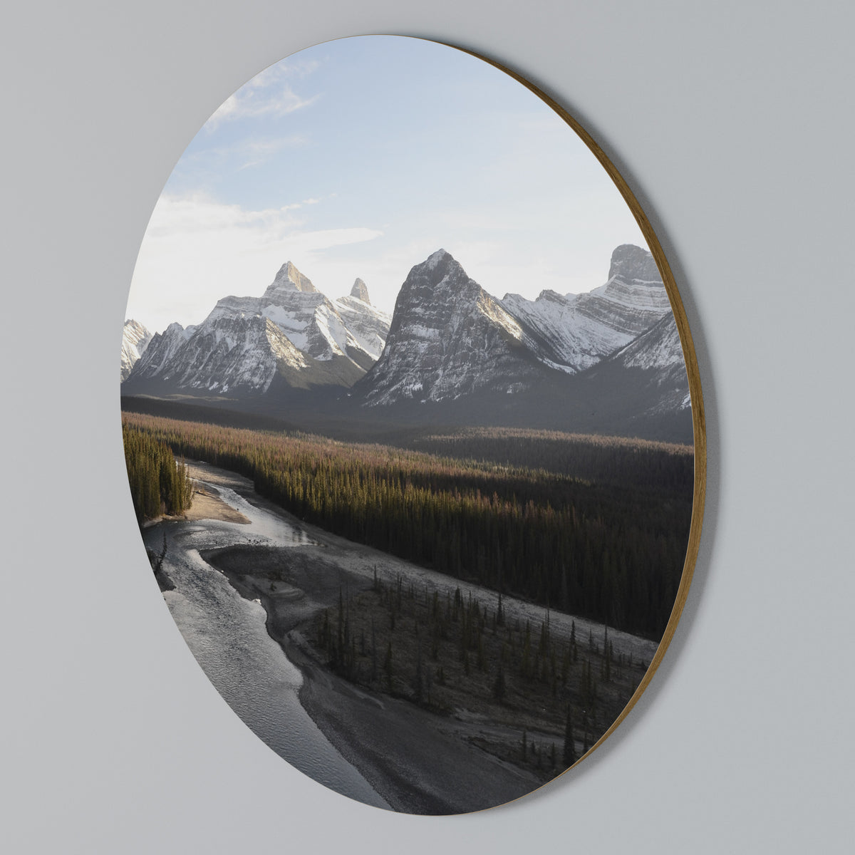 ECHOES OF NATURE'S SPLENDOR Rund väggdekor