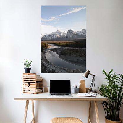 EKON AV NATURENS PRAGTHET Vertikal poster med självhäftande klistermärke