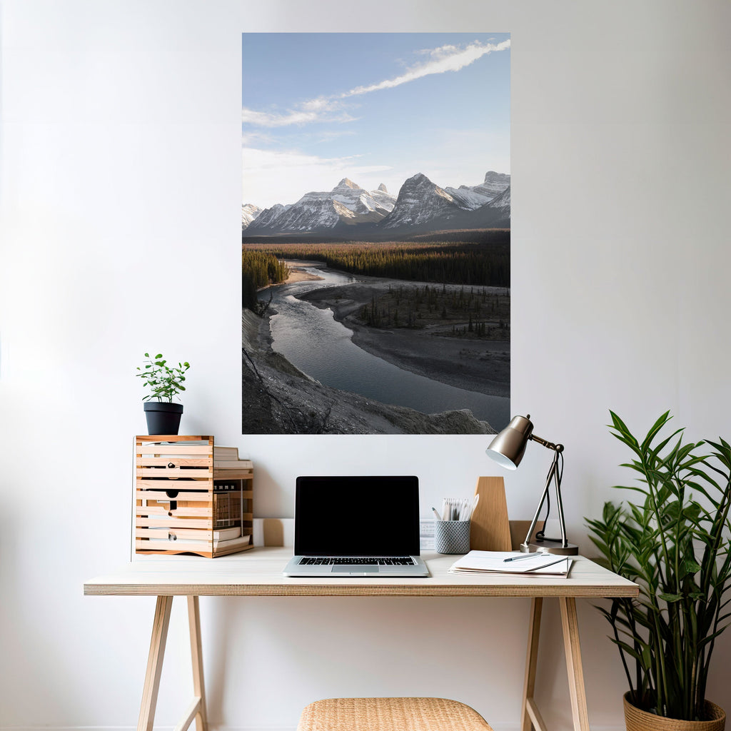 EKON AV NATURENS PRAGTHET Vertikal poster med självhäftande klistermärke