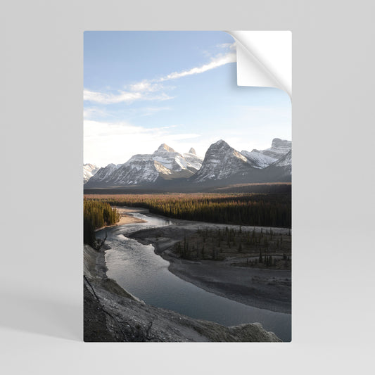 EKON AV NATURENS PRAGTHET Vertikal poster med självhäftande klistermärke