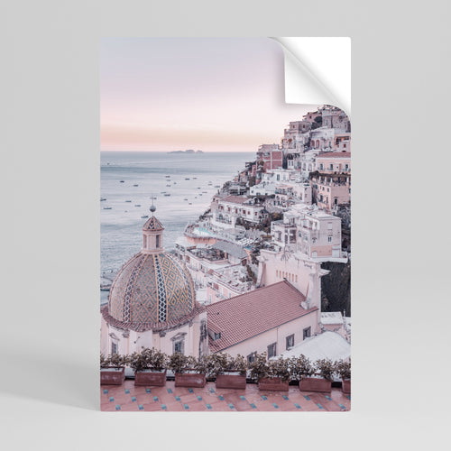 MEDITERRANEAN DREAMSCAPE Peel and Stick Vertical Poster