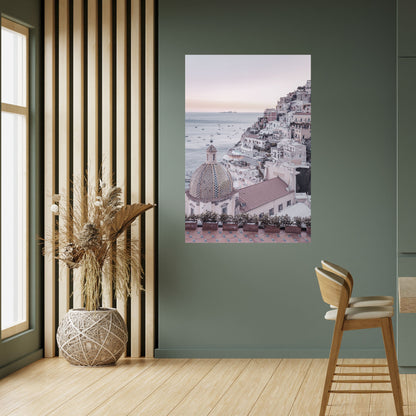 MEDITERRANEAN DREAMSCAPE vertikal poster med självhäftande text