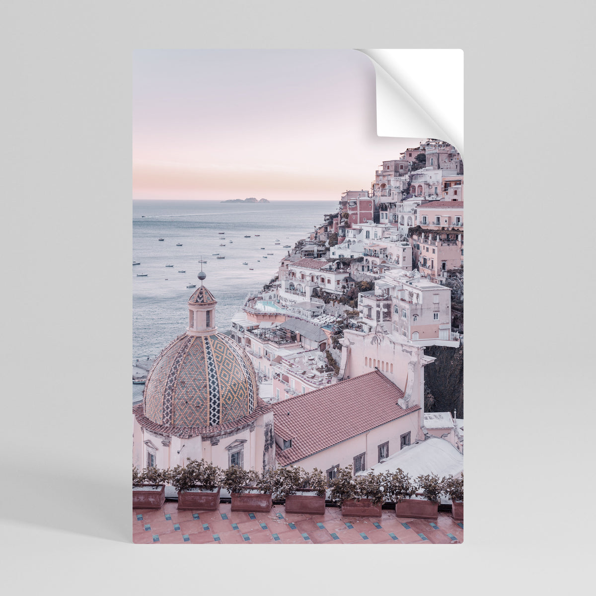MEDITERRANEAN DREAMSCAPE Peel and Stick Vertical Poster