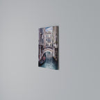 GONDOLA GLIDE Vertical Canvas Print