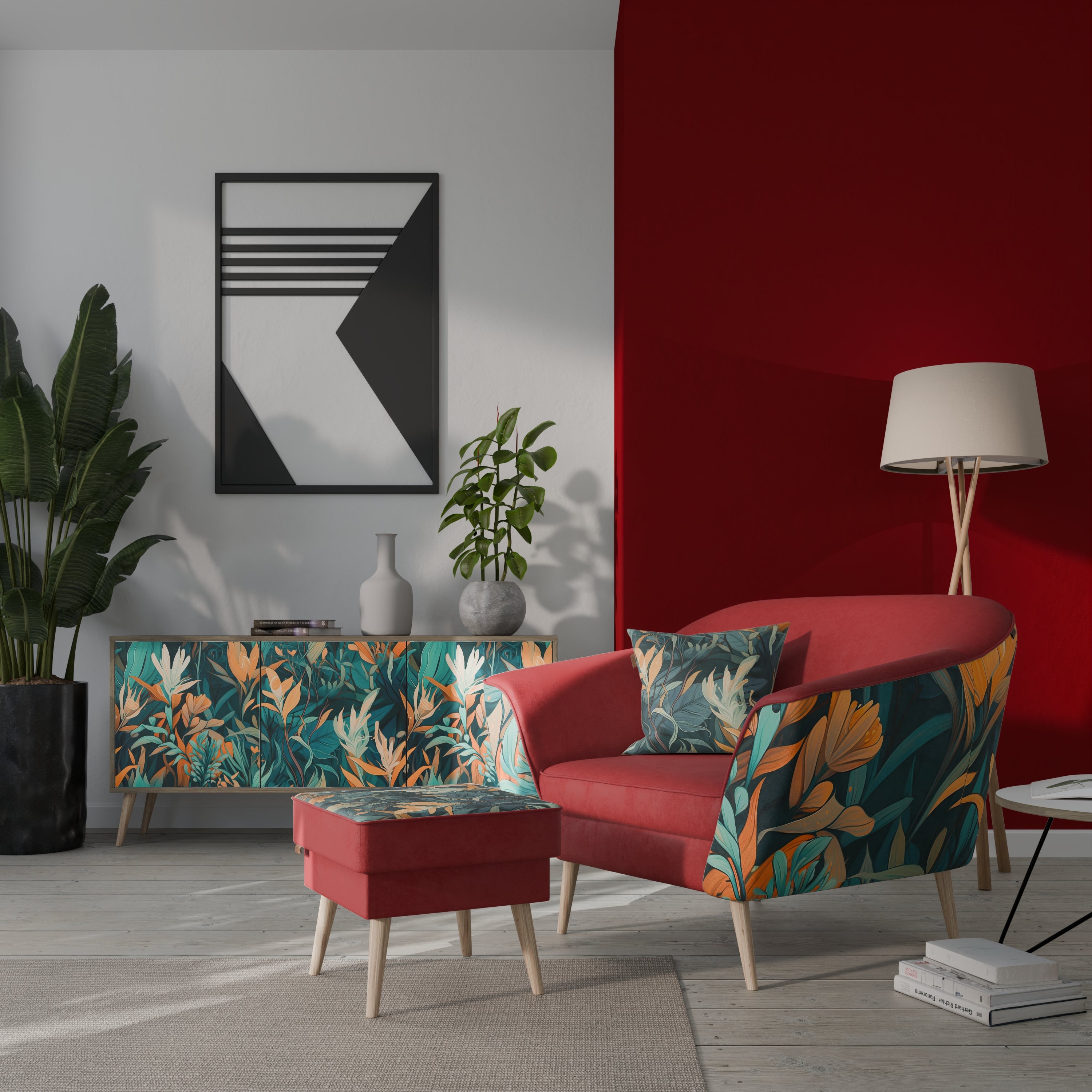 FLORAL SERENITY AURORA Armchair