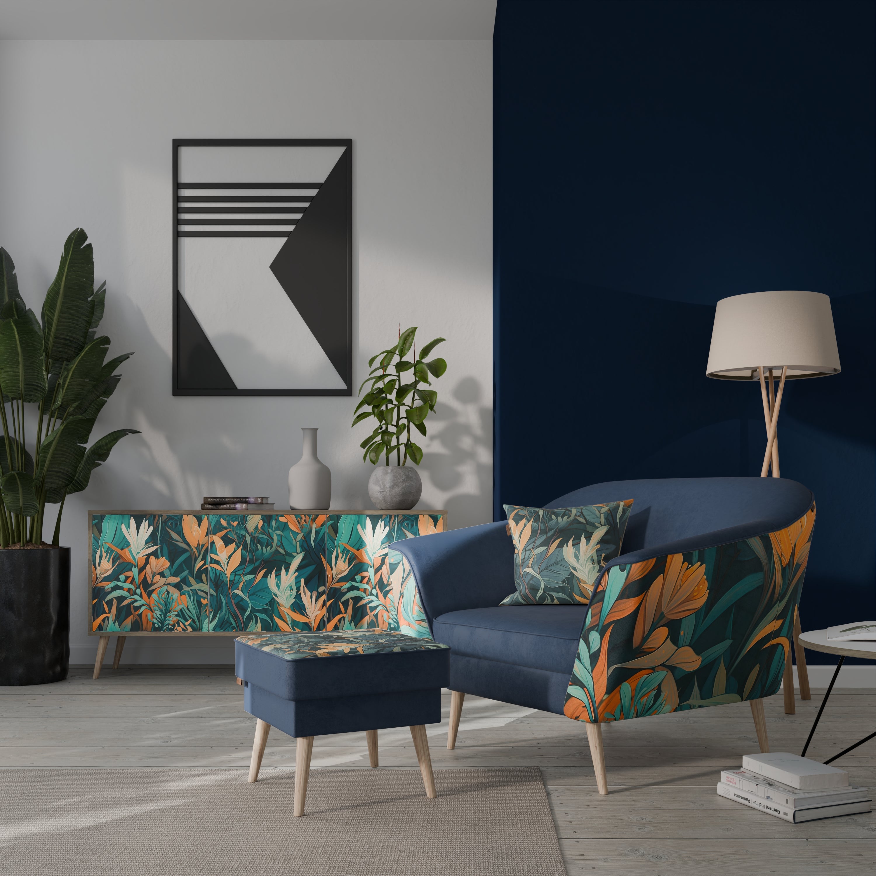 FLORAL SERENITY AURORA Armchair