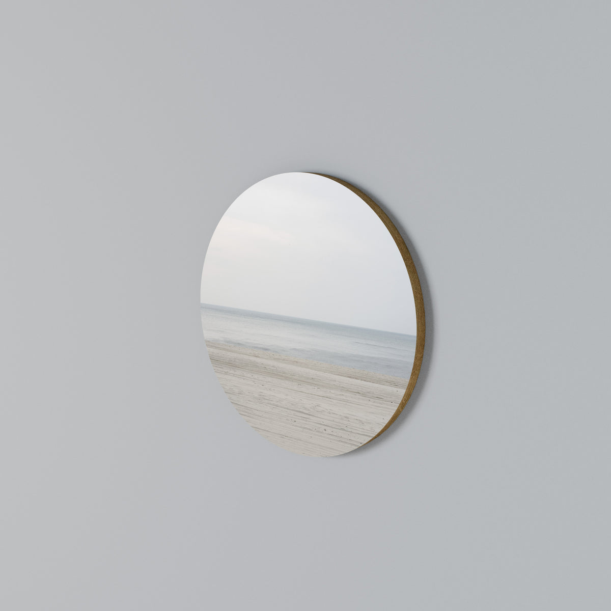 MISTY SEAS OF CALM Round Wall Art