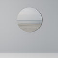 MISTY SEAS OF CALM Round Wall Art