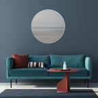 MISTY SEAS OF CALM Round Wall Art