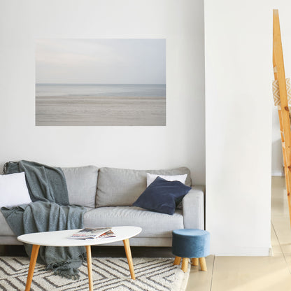 MISTY SEAS OF CALM Peel and Stick Horizontal Poster