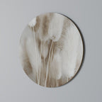 SOFTNESS IN FOCUS Round Wall Art