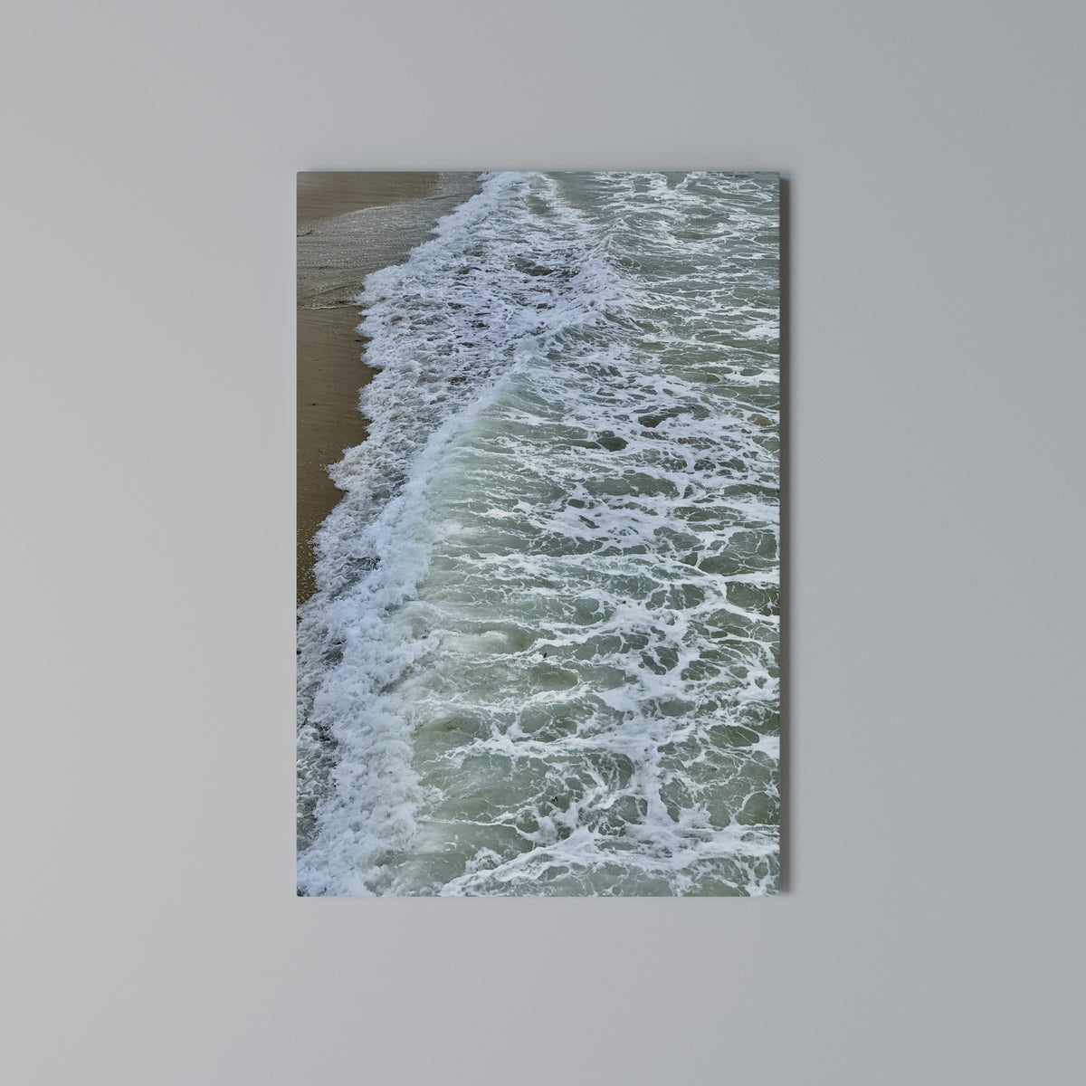 WAVES OF TIME Vertical Canvas Print
