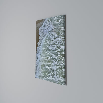 WAVES OF TIME Vertical Canvas Print