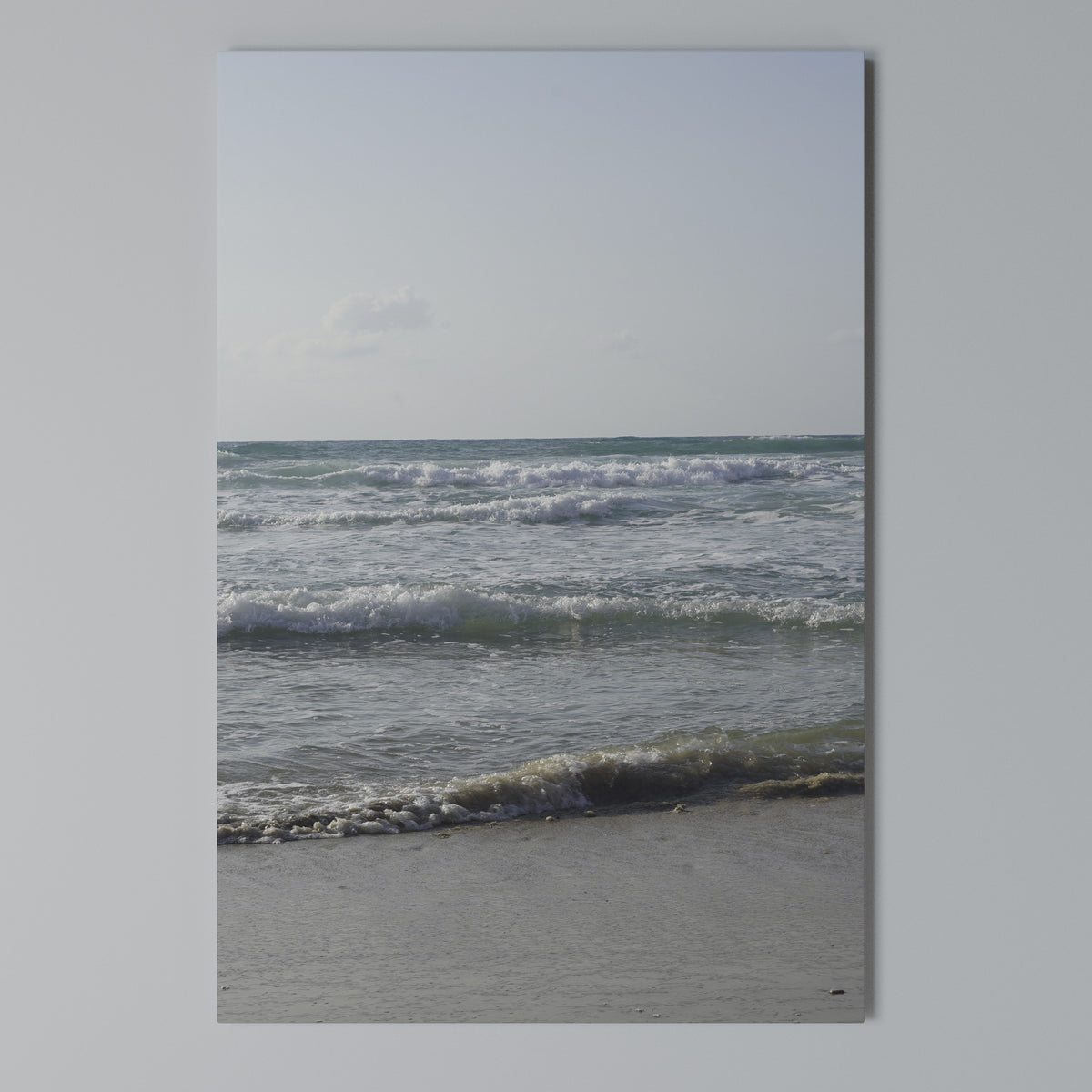 WAVES OF TRANQUILITY Vertical Canvas Print
