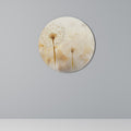 DREAMY DANDELION FIELDS Round Wall Art