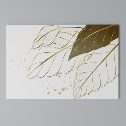 ELEGANCE IN FOLIAGE Horizontal Canvas Print