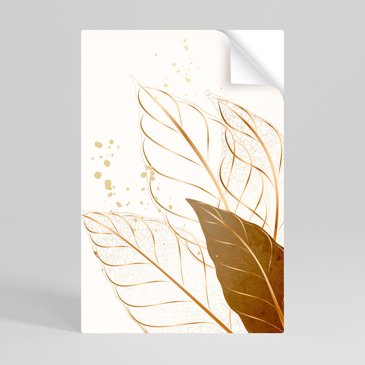 ELEGANCE IN FOLIAGE Självhäftande Vertikal Poster