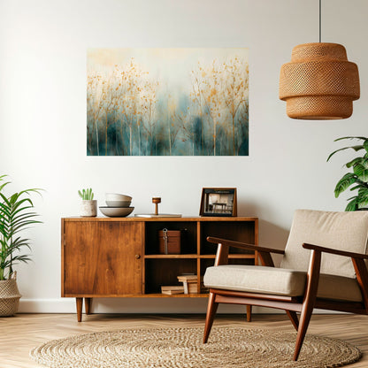 MYSTICAL FOREST DREAM Peel and Stick Horizontal Poster