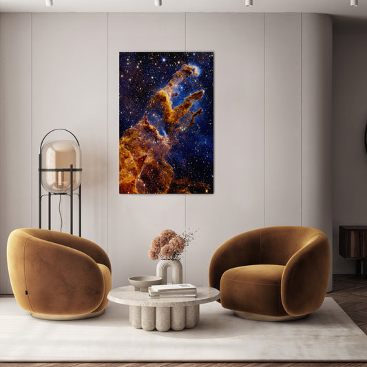 COSMIC DREAMSCAPE Vertical Canvas Print