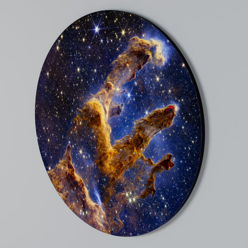 COSMIC DREAMSCAPE Round Wall Art