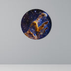 COSMIC DREAMSCAPE Round Wall Art