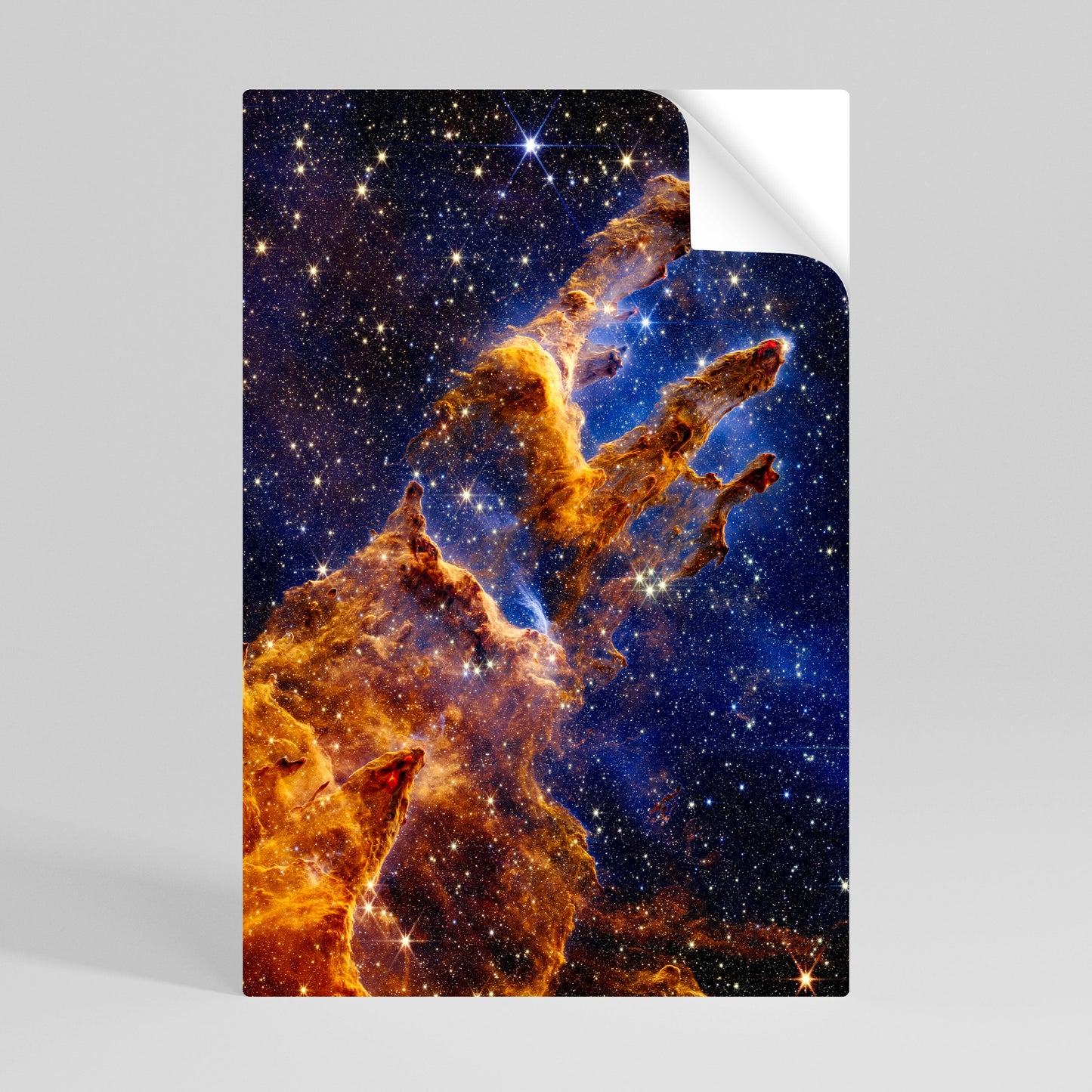 COSMIC DREAMSCAPE vertikal poster med självhäftande text