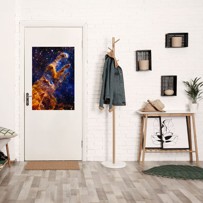 COSMIC DREAMSCAPE vertikal poster med självhäftande text