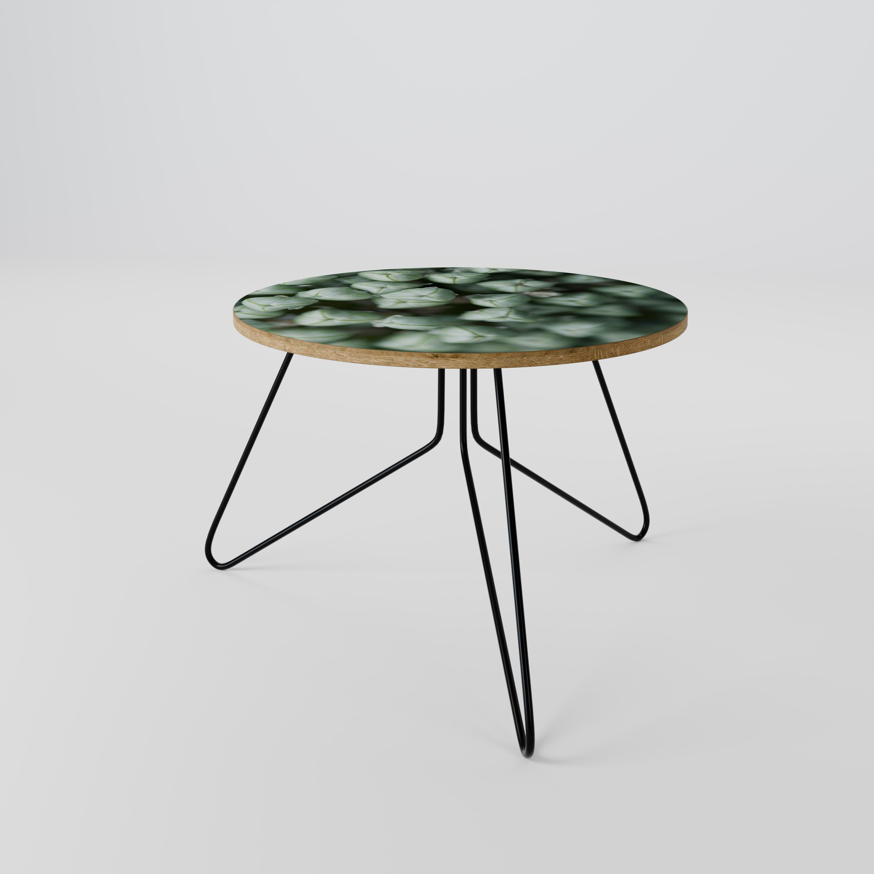 TEXTURED GREEN TIDBITS Coffee Table
