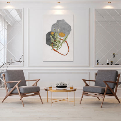DANDELION RING Vertical Canvas Print