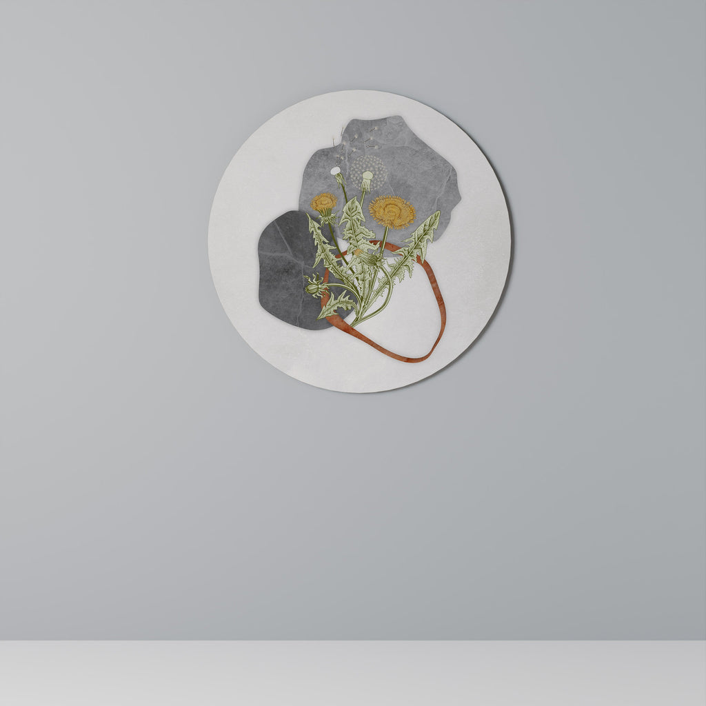 MASKROSRING Rund Väggdekoration