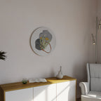 DANDELION RING Round Wall Art