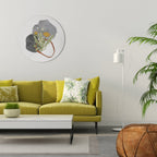 DANDELION RING Round Wall Art