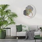DANDELION RING Round Wall Art