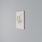 SERENE LEAF SONG Vertical Canvas Print