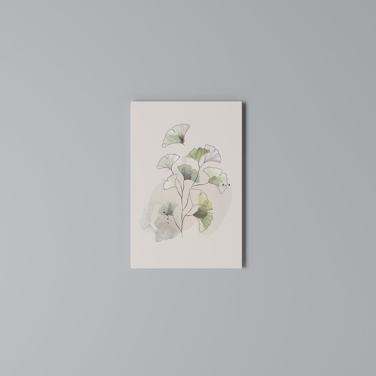 FOLIAGE REVERIE Vertical Canvas Print