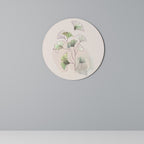 FOLIAGE REVERIE Round Wall Art