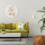 FOLIAGE REVERIE Round Wall Art