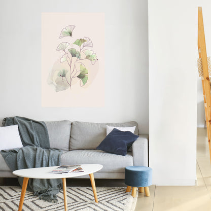FOLIAGE REVERIE Peel and Stick Vertical Poster