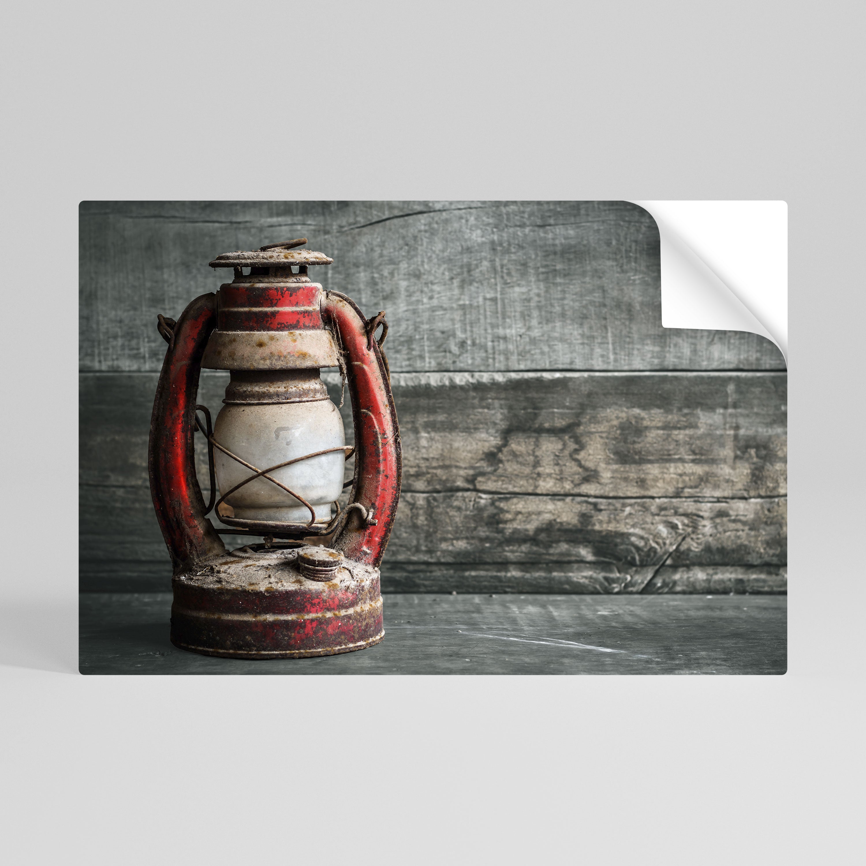 LANTERN OF MEMORIES Peel and Stick Horizontal Poster