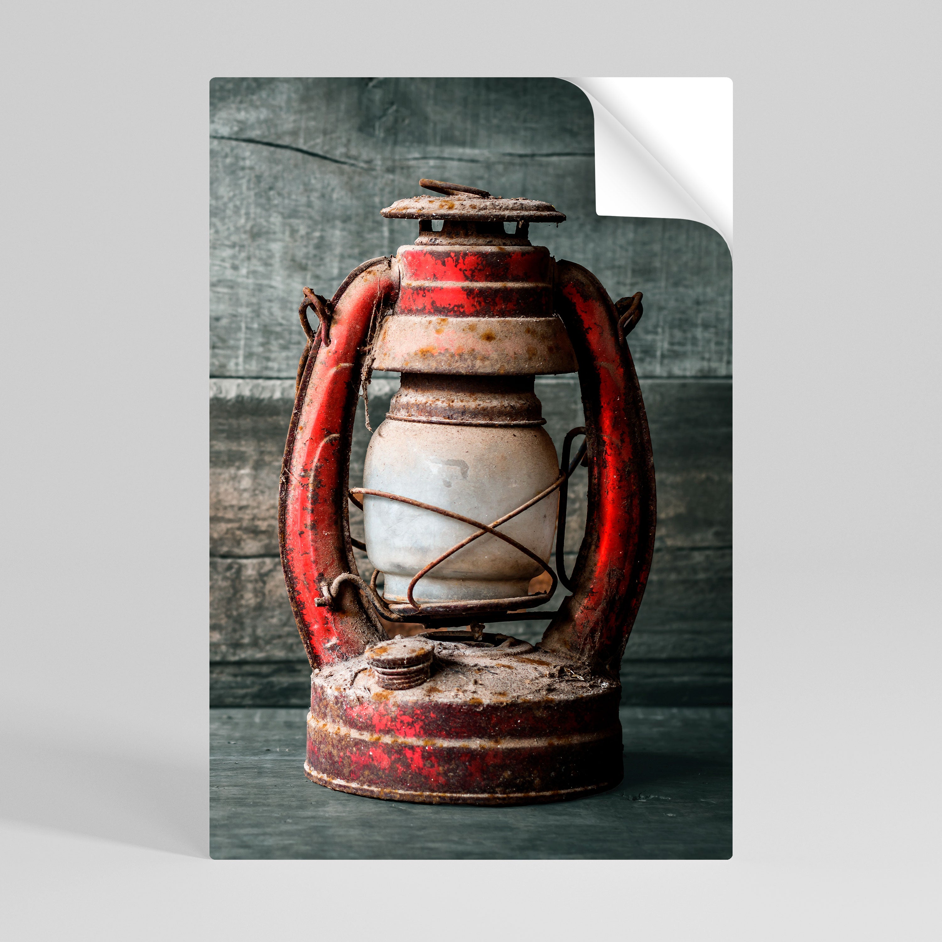 LANTERN OF MEMORIES Peel and Stick Vertical Poster