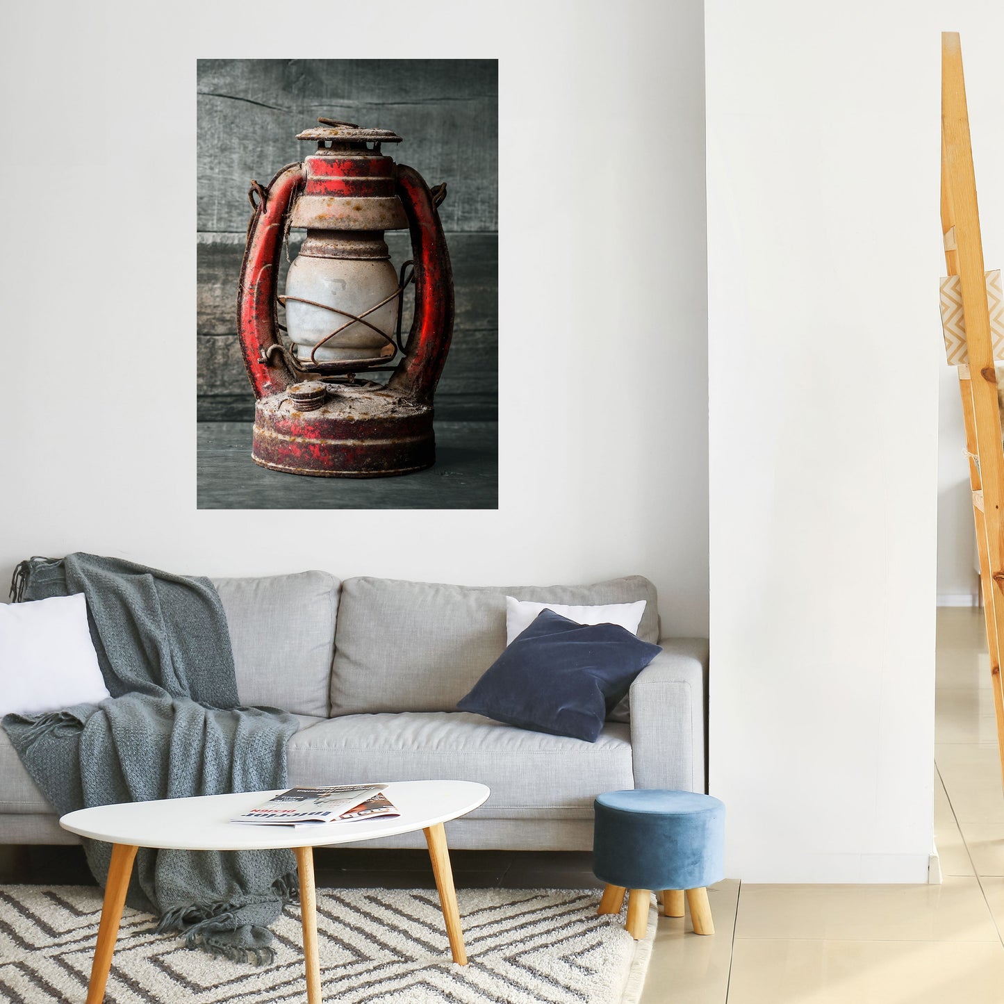 MINNESLYKTA Vertikal poster med självhäftande text