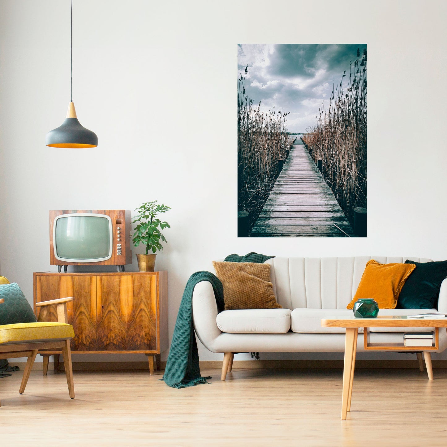 STILLHETEN - Dra av och klistra vertikal poster