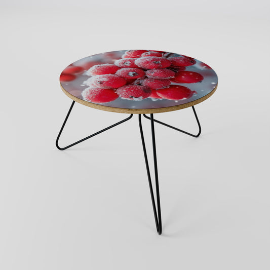 WINTER'S CRIMSON TREASURES Soffbord 60