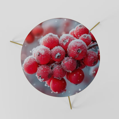 WINTER'S CRIMSON TREASURES Soffbord 60